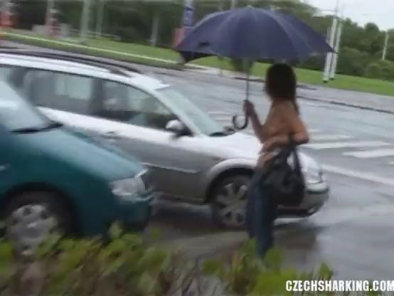 CZECH AMATEUR GIRLS SHARKED ON THE STREETS