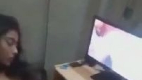 amateur mom watching porn
