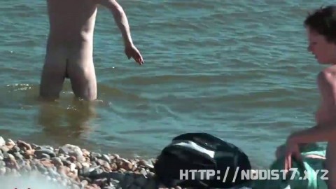 Real nudist beach hidden cam chicks