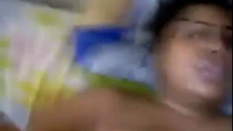 Indian Busty Aunty eating her Partner's Cum after fuck