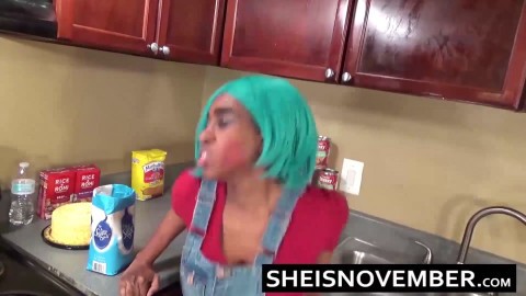 Surprise Cumshot Facial In Otaku Cosplay Babe Mouth For Ebony Step Sister Msnovember Sucking Huge Cock Bro In Kitchen Head Facef