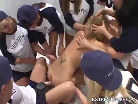 Gang Bang Tram - innocent girl gangbanged by baseball team, uploaded by Janellay