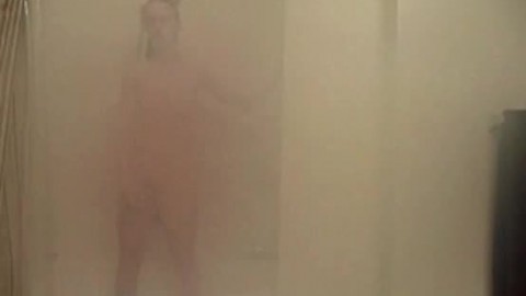 Caught Teen Masturbating in Shower
