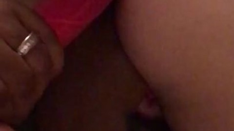 Amateur d. pawg wife screaming and cummin with a huge dildo up her ass