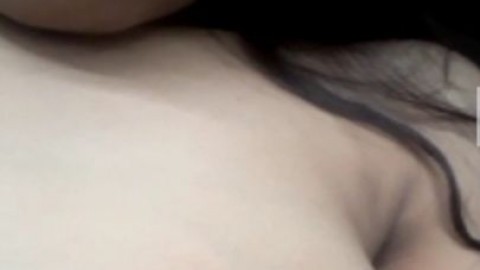 Indian gf pinching nipples and playing with boobs