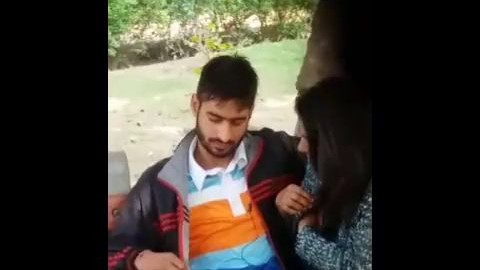 Jaipur Rajasthan Girl and Boy sucking in public Park