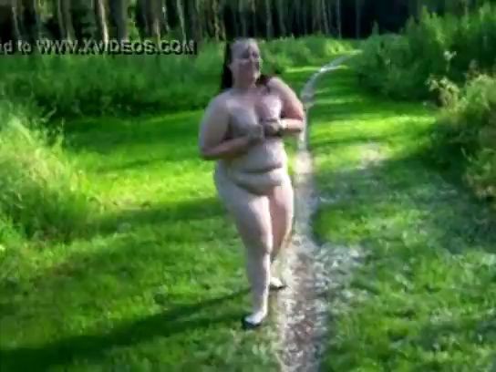 2025815 bbw girl naked forrest walk