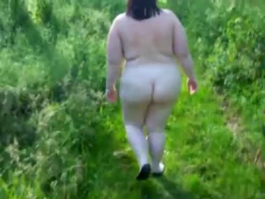 2025815 bbw girl naked forrest walk