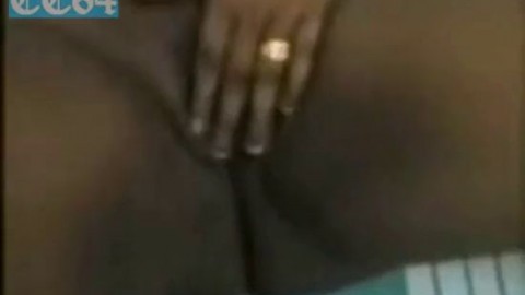 Tamil aunty Selvi fingering and using beer bottle in her dark smooth pussy