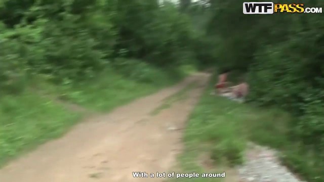 Masha sucks and fucks in nature students porn
