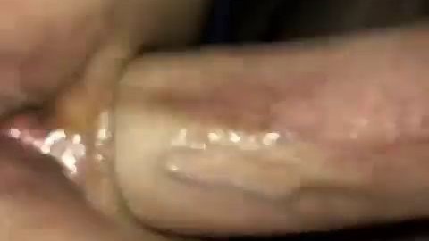 Real Amateurs close up hard pussy messy anal