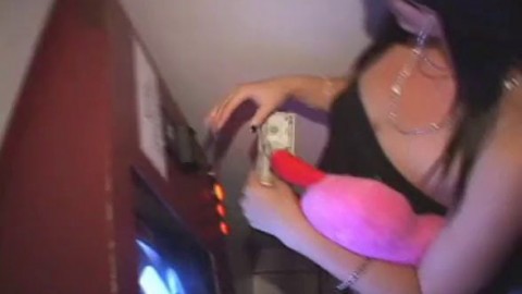Tampa Teen Gives Valentine's Day Blowjobs At The Gloryhole!