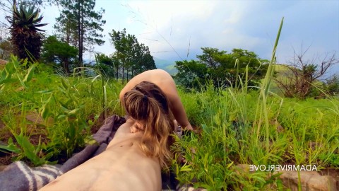 First Time I Let Him Put his Finger in my Ass - He Cums Instantly _ Hot Amateur Risky Outdoor Sex HD_1731214472
