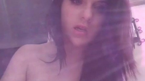 White girl plays dildo live porn webcam