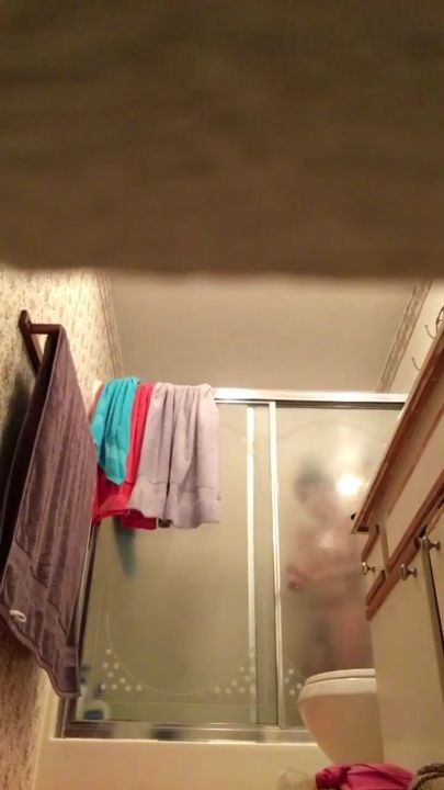 Spying on Girl Showering