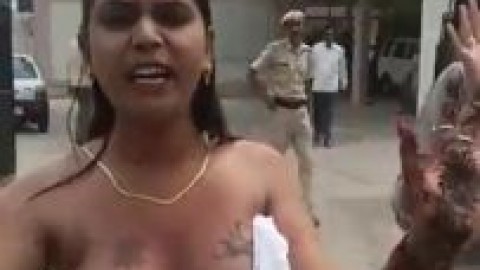 Desi kinners nude infront of police station in haryana
