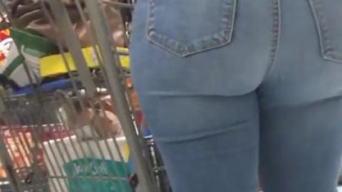 Big ass in jeans