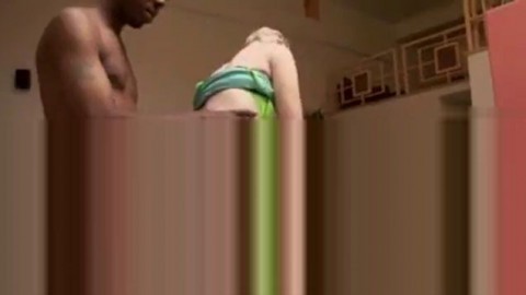 Big ass blonde slut fucked roughly in ass by BBC