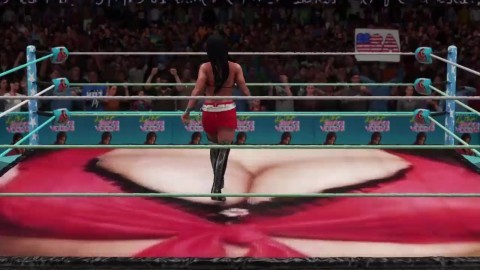 WWE 2K18 Eight pornstars entrances. PS4