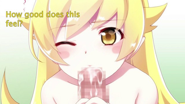 Shinobu femdom feet edging hentai joi