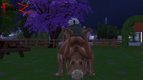 Kakashi caught Tsunade bathing naked and fucks her hard in the park. [NARUTO XXX] More at FAMOUZSIMS.COM