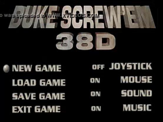 Duke Screw 'Em 38D 1997 XXX ADULTS GAME HYPERSPIN DOS MICROSOFT EXODOS NOT MINE VIDEOS