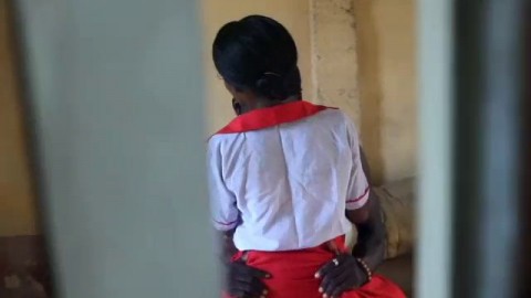 Caught on camera" Amatures having sex during school hour