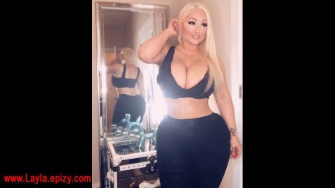 new porn star Layla big tits fucked hard by BBC