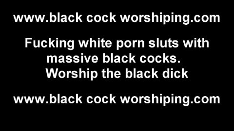 I am going to worship two big black cock at the same time