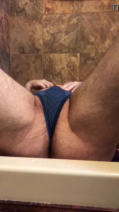 Peeing in daughters panties