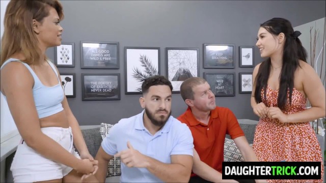 Dads stealing and exchanging daughters panties