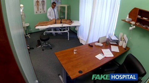 FakeHospital Dizzy young blonde takes a creampie from doctor