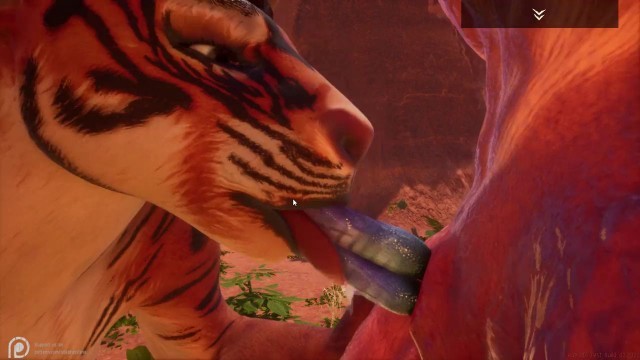 wild life game 3d animation furry yiff monster lizard sex cow forest animals fantasy anthropomorphic, uploaded by Aitlyne