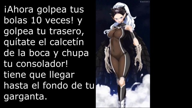 HENTAI FEMDOM JOI CBT CEI PISS PLAY (juego con orina) al Español