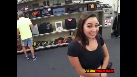 Brunette Having Sex With Pawn Owner