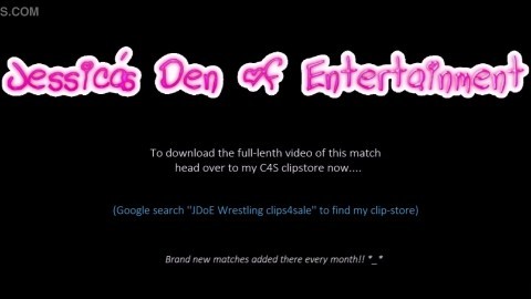 Bra and Panties Match (Strip-Wrestling Match) w, Loser gets strapped in a nappy (diaper)!! ~ Jessica Morgan vs Roxi Keogh | (Feb