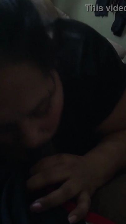 Sexy thick SHY hispanic women sucking MY big black dick!!