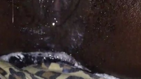 My chocolate wife squirts heavy