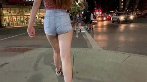 Lush Teen Booty Candid Jeans Ass
