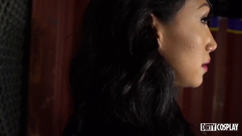 DIRTY COSPLAY - Asian MILF Has Hot Lesbian Sex (Vicki Chase & Kenna James)