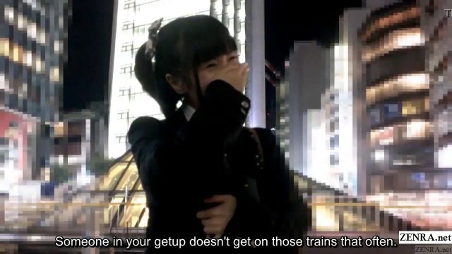 Japanese schoolgirl boards train for real chikan experience, uploaded by Wildas