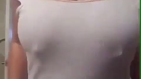 Desi Indian Girl Sangita Playing With Her boobs
