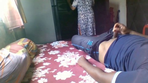 Dick flash on real indian maid