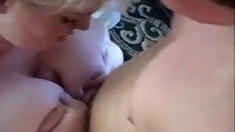 Closeup Blowjob From Busty MILF