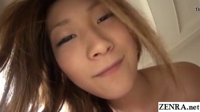 JAV star Aika no makeup face blowjob and raw sex Subtitles