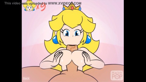 Super Smash Girls Titfuck - Princess Peach by PeachyPop34