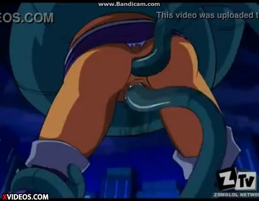 Raven and Starfire fucked by Tentacles full