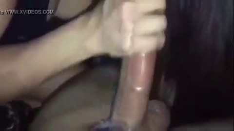 Blowjob and huge cumshot in her mouth- More videos of her sucking my dick on my OF chuyortiz1