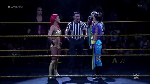 Bayley vs Eva Marie. NXT.