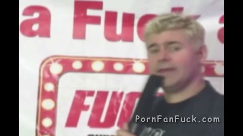 Pornstar fucks a fan who won contest
